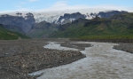 Krossá a Mýrdalsjökull