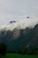 Hory nad jezerem Eikesdalsvatnet, Norsko