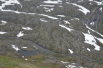 Pohled z vyhlídky Dalsnibba, Norsko
