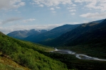 Říčka Visa a údolí Visdalen, Norsko