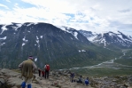 Výstup na Galdhøpiggen, Norsko