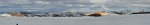 Panorama ze sněhové pláně, po níž klesáme, část 3. 