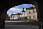 Kostel sv. Vavřince.