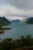 Jezero Gjende, Jotunheimen, Norsko