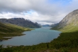Jezero Gjende, Jotunheimen, Norsko