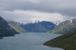 Jezero Gjende, Jotunheimen, Norsko