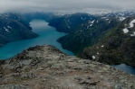 Přechod Besseggenu, Jotunheimen, Norsko
