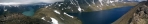 Jezera Gjende a Bessvatnet, Jotunheimen, Norsko