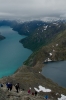 Jezera Gjende a Bessvatnet, Jotunheimen, Norsko