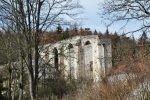 Pohled na kuklovský klášter od hradu.