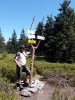 Na Polské hoře - Rudawiec (1 105 m n. m.).