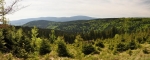 Panorama s pohledem na Králický Sněžník.