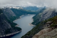 Trolltunga a okolí, Norsko