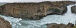 Aldeyjarfoss a čedičové sloupy