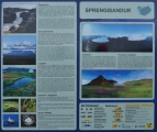 Povídání (islandsky a anglicky) o Sprengisandur, Aldeyjarfossu a Hofsjökullu.