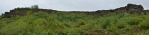 Panorama menšího útesu 