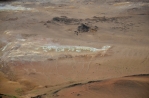 Detail solfatar na hoře Námafjall
