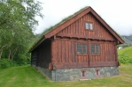 Přední strana srubu 
