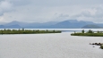 Pohled na jezero Thingvallavatn