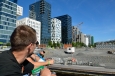 Novostavby v přístavní čtvrti Bjørvika, Oslo
