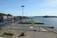 Výhled na Oslofjord ze střechy Nové budovy Opery, Oslo