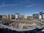 Výhled ze střechy Nové budovy Opery, Oslo