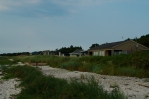 Pobřeží Baltu ve vesnici Stillinge Strand, ostrov Sjælland, Dánsko