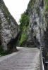 Kaňon je nejužším na Slovensku (3,4 m).