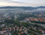 Pohled k jihu na Křížový vrch.