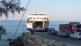 trajekt Daskalogianis v přístavu Chora-Sfakion na jižním pobřeží Kréty ...
