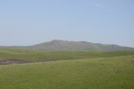 U vrcholu Nalsar (3177 m) v pohoří Geghamy, Arménie