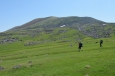 U vrcholu Aždahak (3597 m) v pohoří Geghamy, Arménie