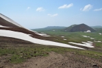 Výstup na vrchol Aždahak (3597 m) v pohoří Geghamy, Arménie