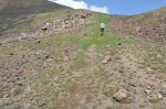 Výstup na vrchol Aždahak (3597 m) v pohoří Geghamy, Arménie