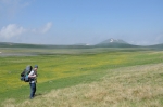 Geghamy severně od vrcholu Aždahak, Arménie