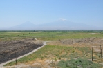 Ararat (5137 m) a Malý Ararat (3896 m), Turecko (pohled z Arménie)