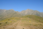 Meghrijské sedlo (2535 m), jižní Arménie
