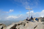 Západní vrchol Aragatsu (cca 4000 m), Arménie