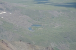Výhled ze západního vrcholu Aragatsu (cca 4000 m), Arménie