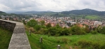 Výhled na Sušici. Středověké osídlení v oblasti dnešní Sušice bylo spojeno s rýžováním zlata. Od dob Přemysla Otakara II., který město v roce 1273 založil, bylo správním centrem Sušicka. Rozvíjelo se díky Zlaté stezce (zejména v 16. století), v 1. polovině 19. století se zde začal objevovat průmysl.