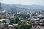 Tbilisi z pevnosti Narikala