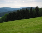 Albertov a Kleť.