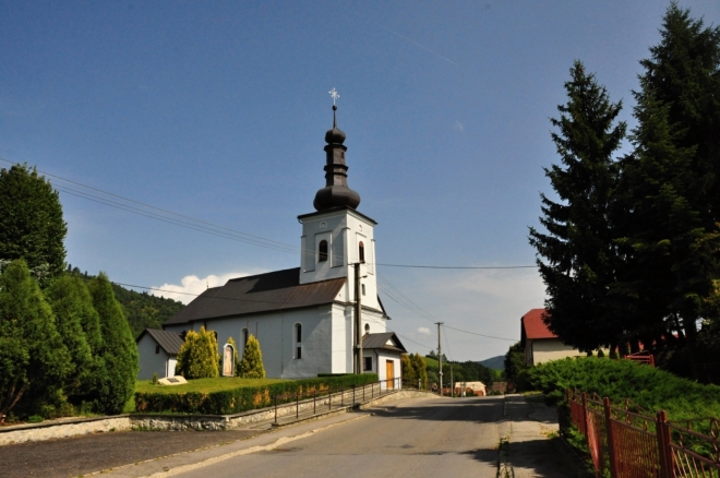 Jeden ze žaškovských kostelů.