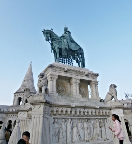 Pomník krále Štěpána na Budíně
