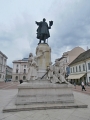 Pomník Kossutha na náměstí
