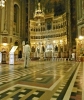 Interiér pravoslavné katedrály