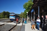 Jedlová je turistickou zastávkou v hlubokém lese. V jediném nadražním domku je hospoda.