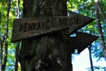 Odbočka na Pěnkavčí vrch není 