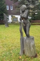 Skulptura v Kvildě.