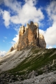 Za sedla Lavaredo se věže srovnají do zákrytu.